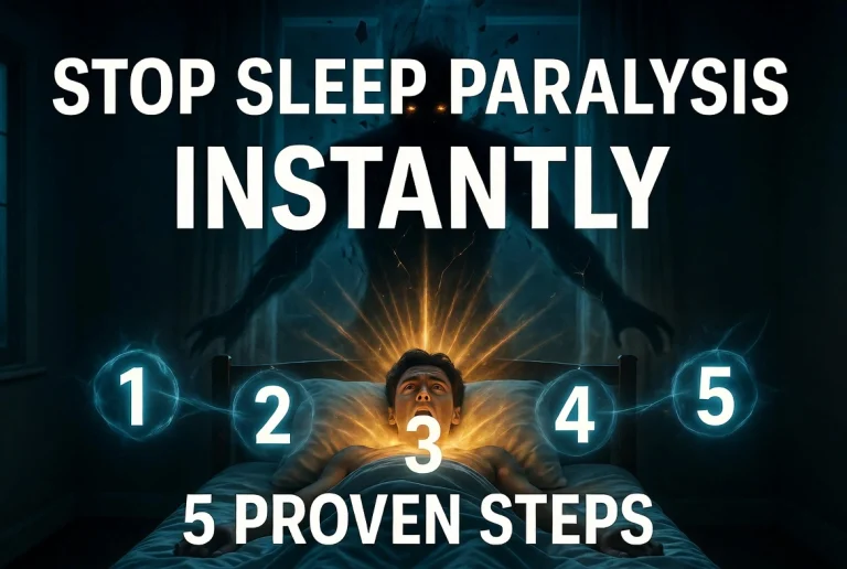 Stop Sleep Paralysis Instantly — 5 Proven Steps