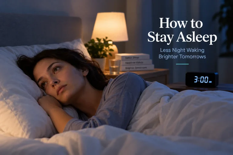 How to Stay Asleep: Why You Wake Up at Night 2 how to stay asleep
