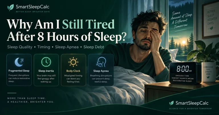 why am i still tired after 8 hours-of sleep