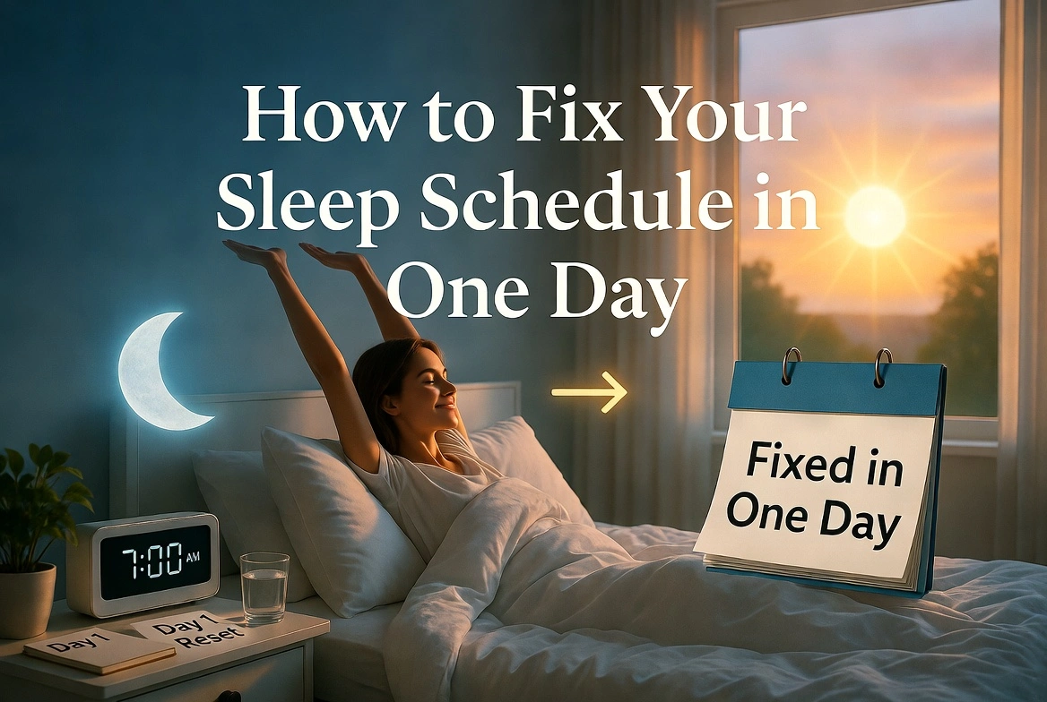 How to Fix Your Sleep Schedule in One Day
