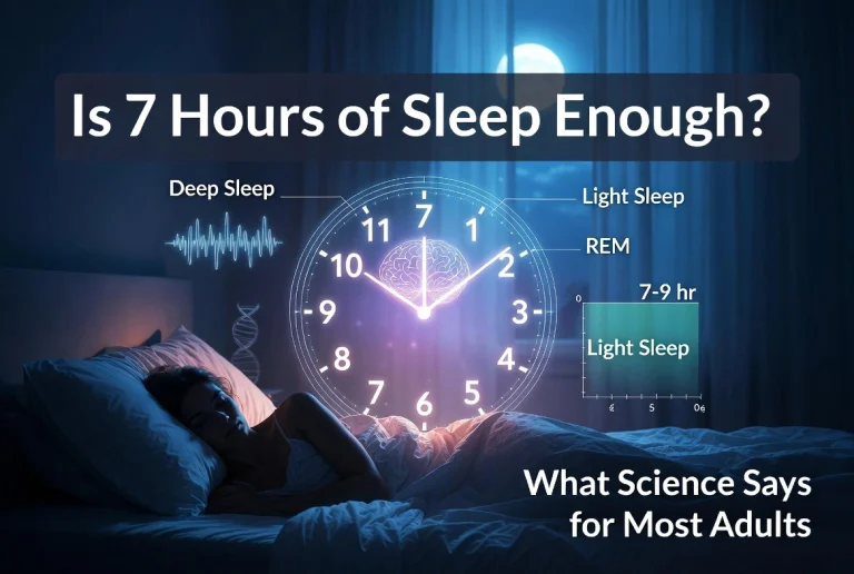 Is 7 Hours of Sleep Enough? What Science Says for Most Adults