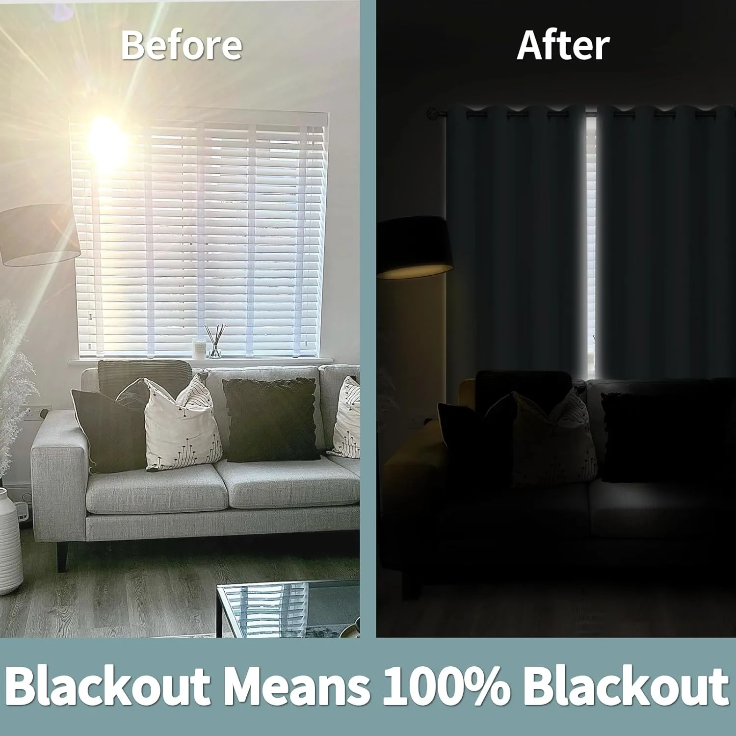 NICETOWN blackout curtains blocking light for optimal bedroom sleep environment