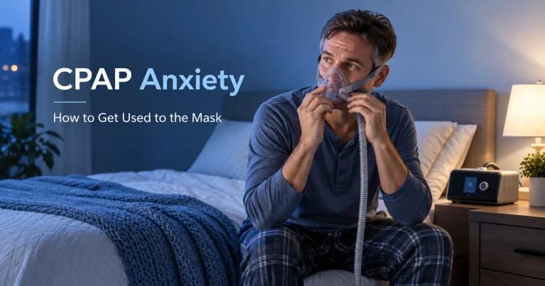 CPAP Anxiety: How to Get Used to the Mask 4 cpap anxiety