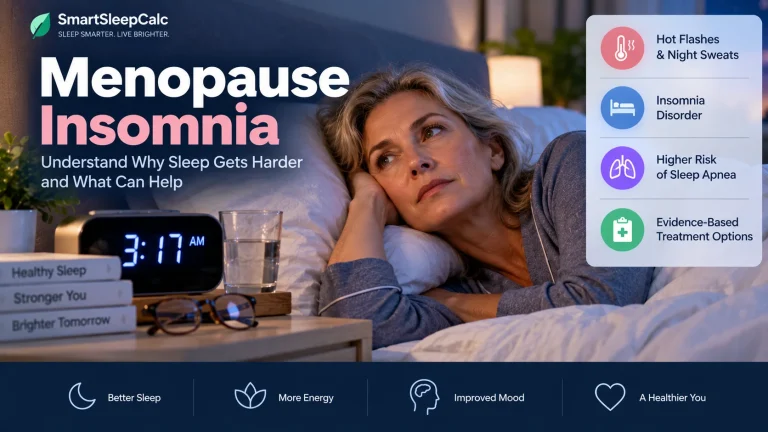 Menopause Insomnia: Hot Flashes, Sleep Apnea & Treatment Options 6 Menopause-Insomnia