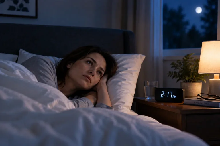 Can't Fall Back Asleep? Causes & What to Do 1 can't fall back asleep